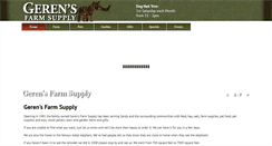 Desktop Screenshot of gerensfarmsupply.com